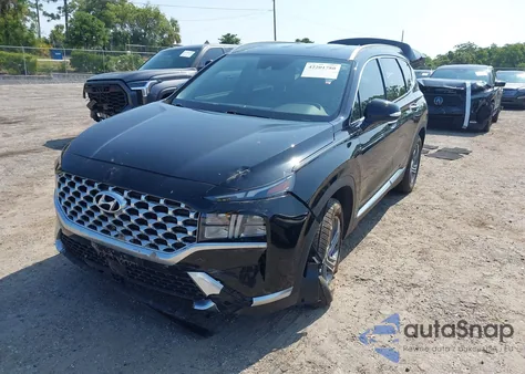 2021 Hyundai Santa Fe Sel из США, поврежденный, VIN 5NMS64AJ3MH331523